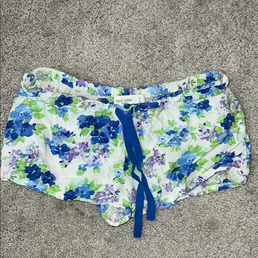 Gilly Hicks Floral Sleep Shorts